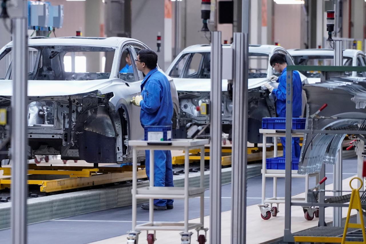 大众中国上海工厂逐步恢复生产
