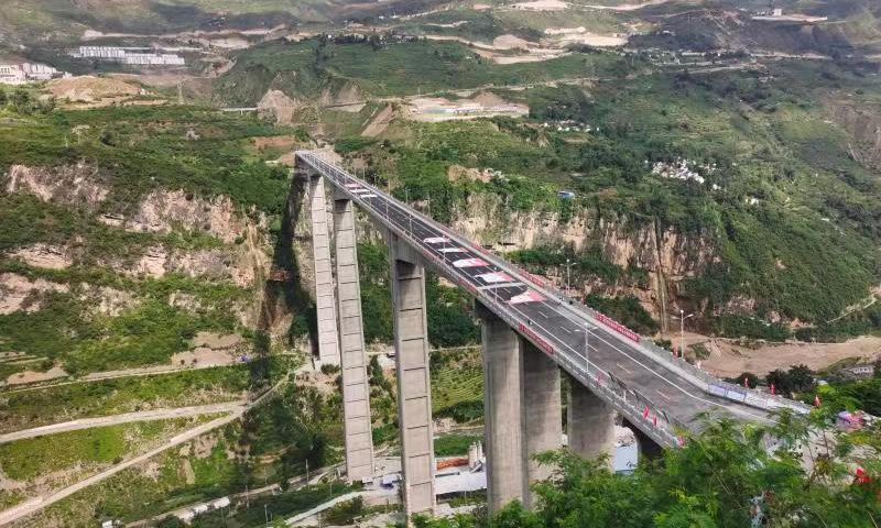 The Jinyanghe Bridge Photo: Courtesy of Chengdu Engineering Corporation Limited