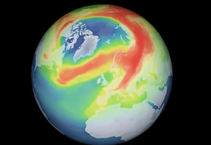 科学家证实，地球治愈了北极上方100万平方公里的最大臭氧层洞