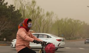 沙尘暴再次袭击北京