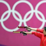 东京奥运会射击10米气手枪混合团体决赛中国队夺冠