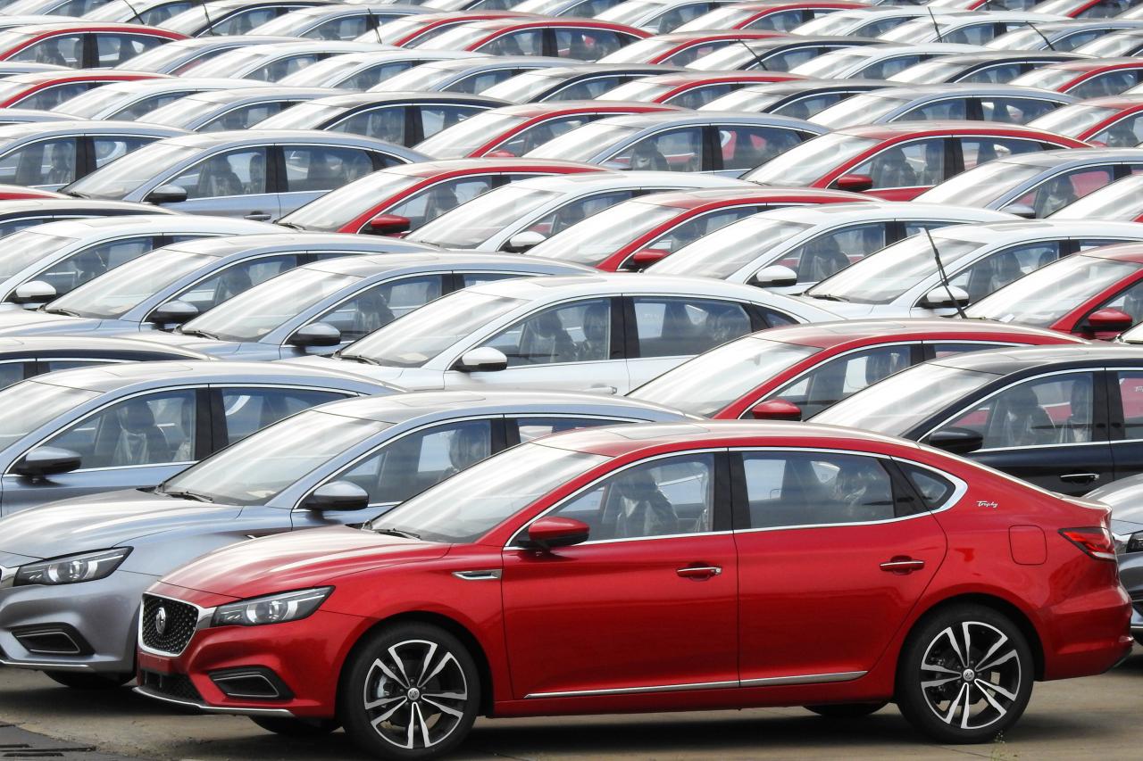 中国汽车市场估计4 月销量下滑48%