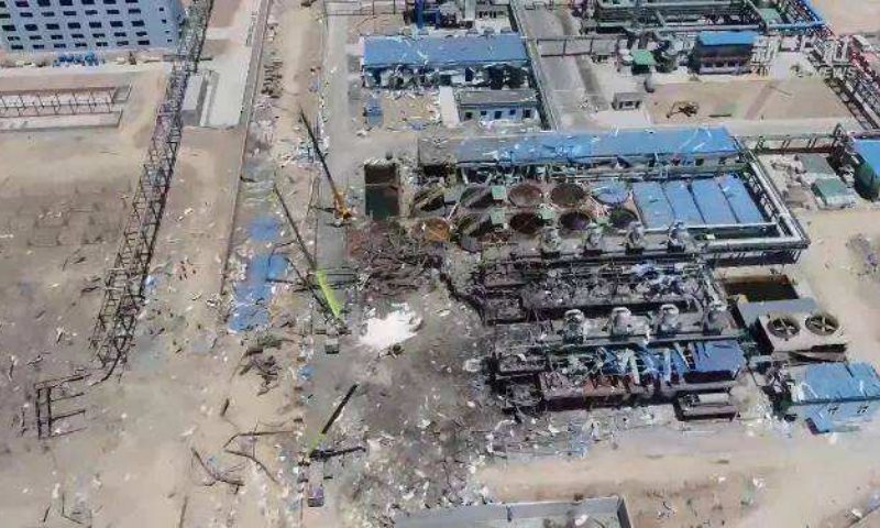 甘肃兰州化工厂爆炸事故，6人遇难