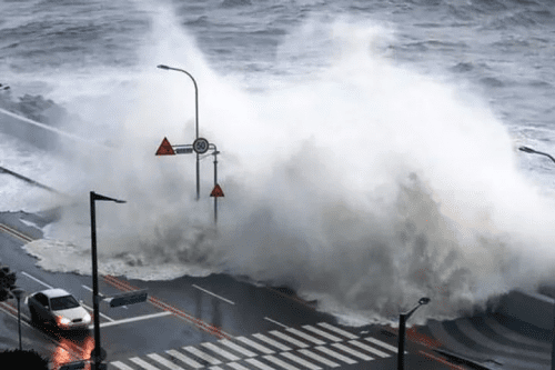 台湾发出警告，今年第12次台风接近该岛