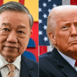 越南领导人和川普