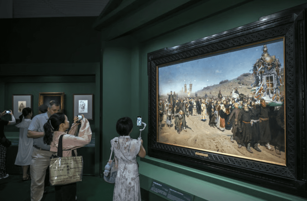 中国举办展览突显列宾的 “俄罗斯属性”