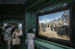 中国举办展览突显列宾的 “俄罗斯属性”