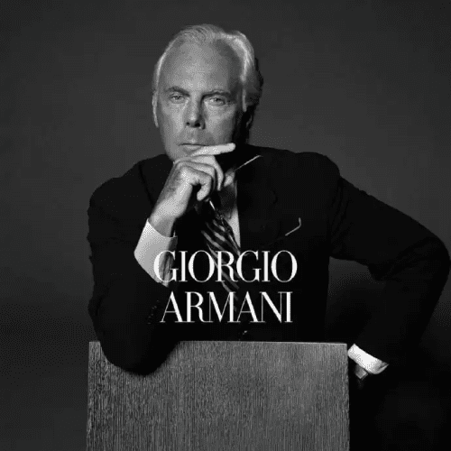 意大利时装设计师乔治·阿玛尼