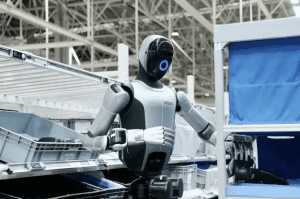 深圳优必选公司的人形机器人 Walker S2