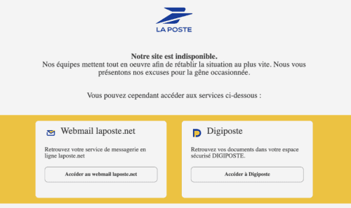 疑似网络攻击摧毁法国邮政和银行系统