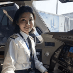 中国C919迎来首位女机长