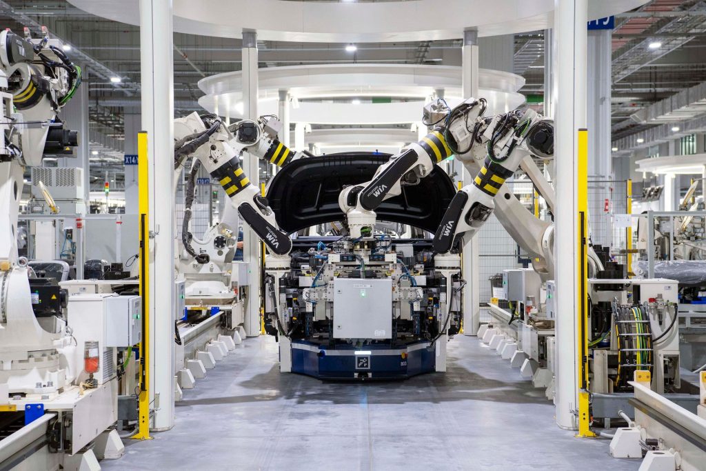 Car factory assembly line